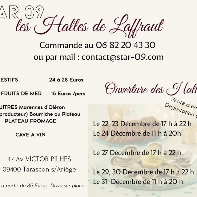 La 1ʳᵉ édition des Halles de Laffraut_Tarascon-sur-Ariège