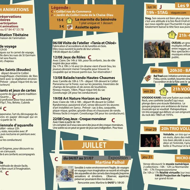 programme été verso