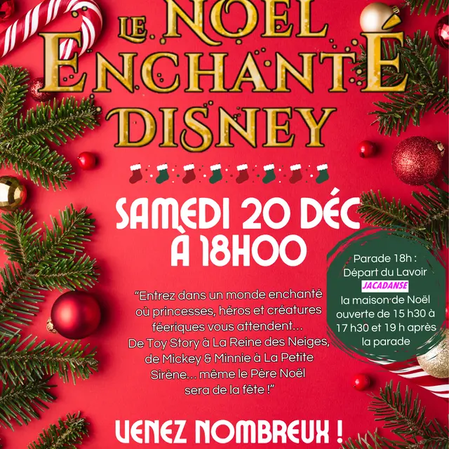 Le noël enchanté Disney_Flayosc