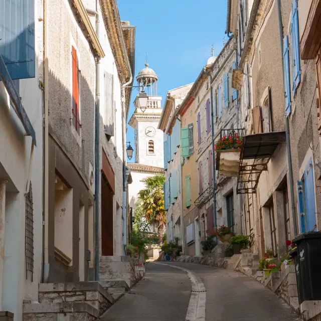 Montaigu-de-Quercy, vue du village