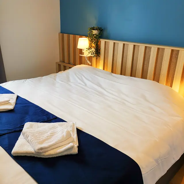 Chambre avec lit double