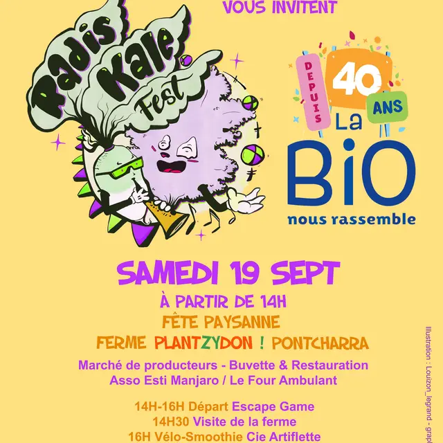 Affiche Radis Kale Fest