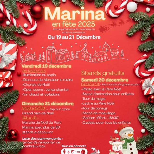 Marina en fête spécial Noël_Villeneuve-Loubet