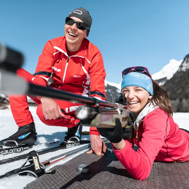Biathlon tir 10m enfant 9-15 ans