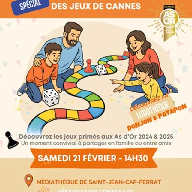 Après-midi jeux -  Spécial festival jeux de Cannes_Saint-Jean-Cap-Ferrat