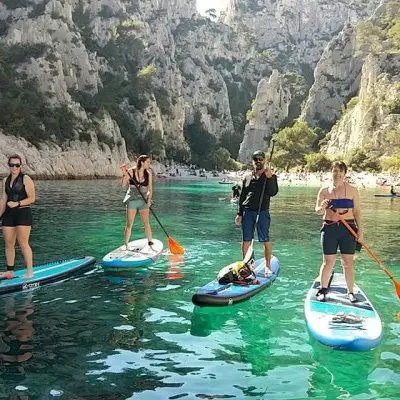 Stand up paddle calanque à Cassis : La Magique