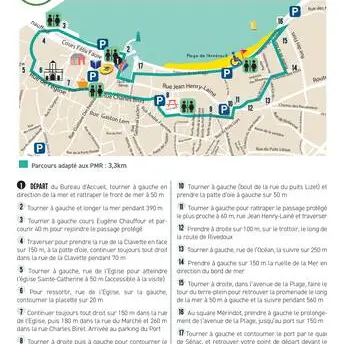 Balade à La Flotte : Accès PMR