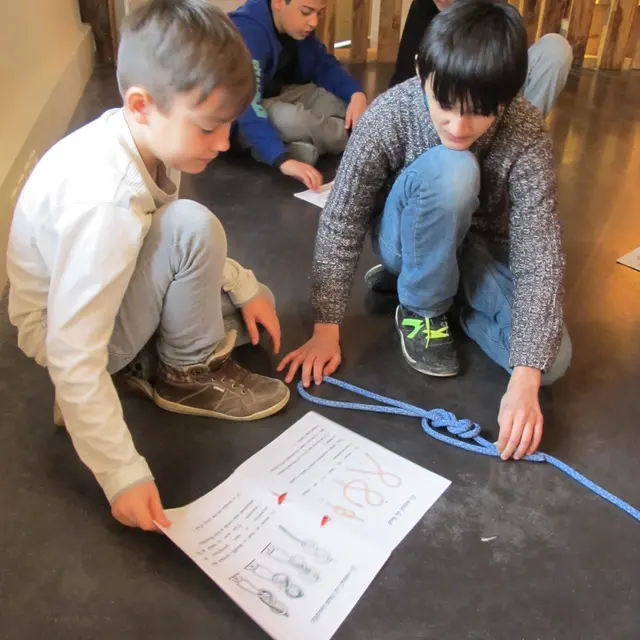 Atelier les p'tits curieux : quel sac de noeud !_Saint-Gervais-les-Bains