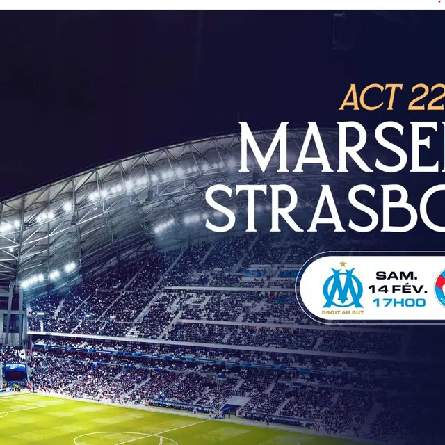 Match OM - RC Strasbourg_Marseille
