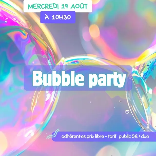 Bubble Party_La Couarde-sur-Mer