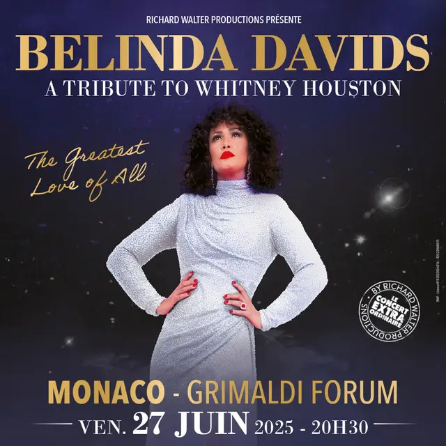 Belinda Davids, Tribute to Whitney Houston_Monaco