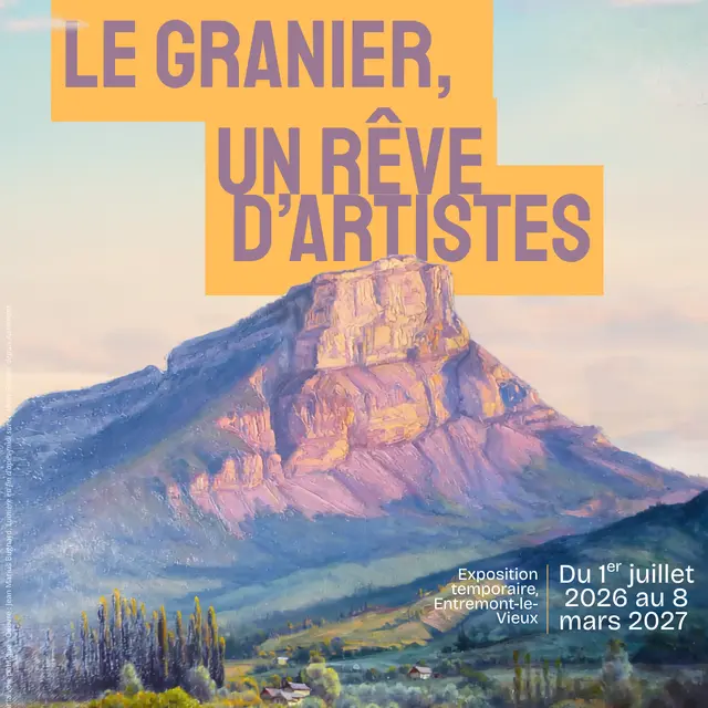Exposition temporaire Le Granier, un rêve d’artistes_Entremont-le-Vieux