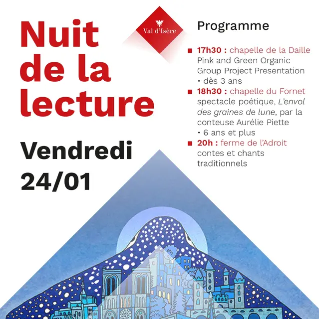 La Nuit de la lecture 2025_Val-d'Isère