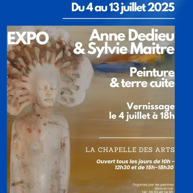 Exposition de Sylvie Maitre & Anne Dedieu_Mollans-sur-Ouvèze