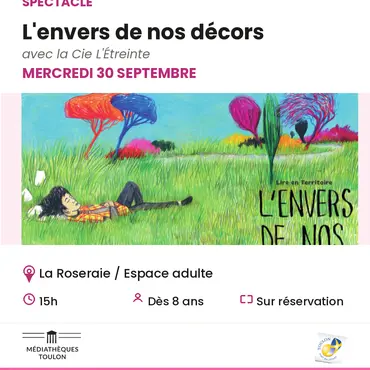 Jeune public - Spectacle L'envers de nos décors_Toulon