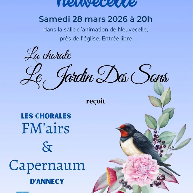 Concert de printemps - Chorales à Neuvecelle