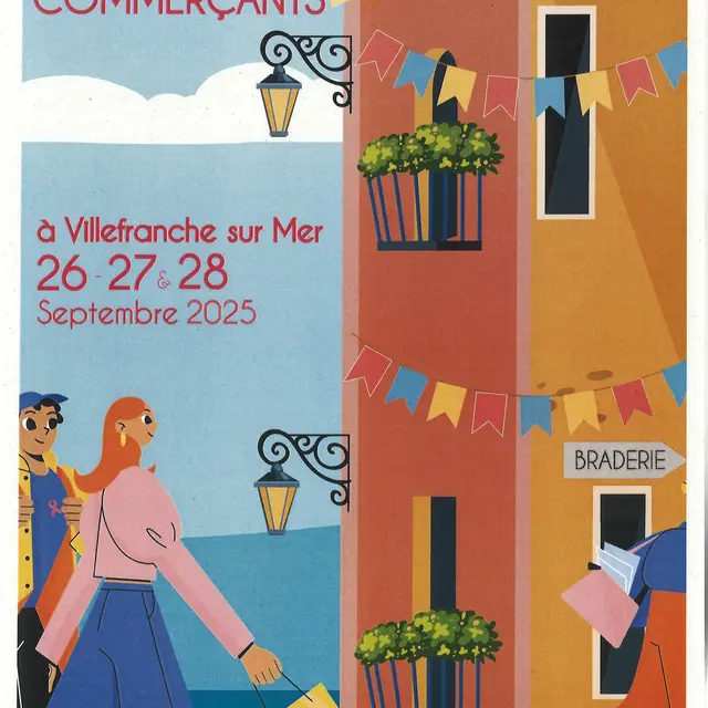 Braderie des commerçants_Villefranche-sur-Mer