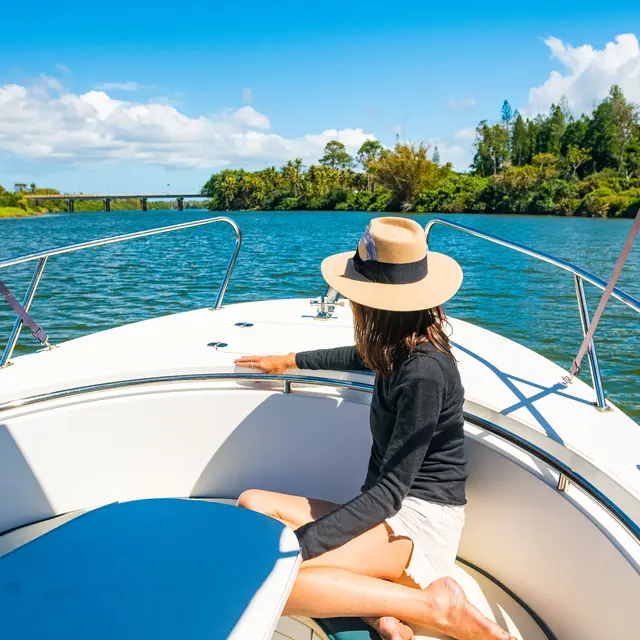 Sortie en bateau sur le Diahot avec Tarap Destination