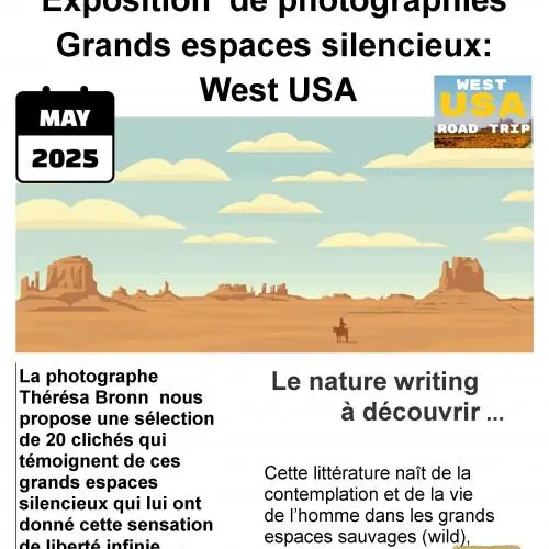 Exposition : Grands espaces silencieux West USA - Photographies_Varages
