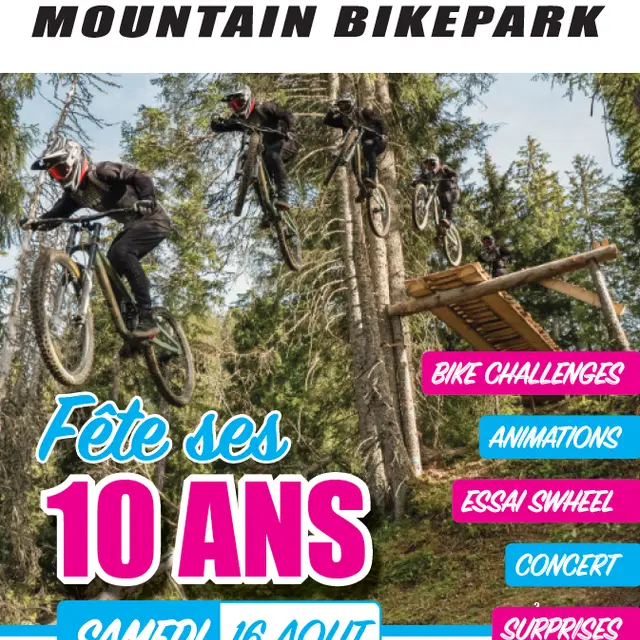 Le Bikepark fête ses 10 ans_Bernex