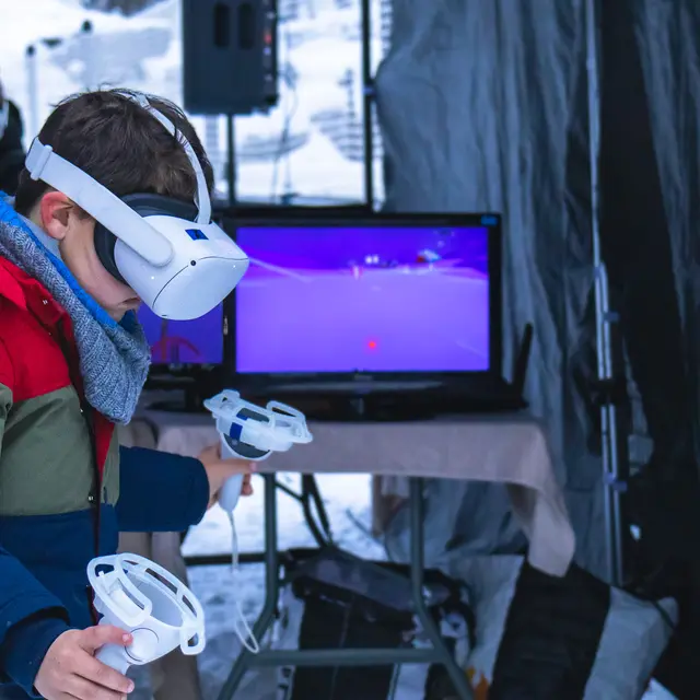 Conduite, snowboard et wingsuit en immersion totale VR_Flaine