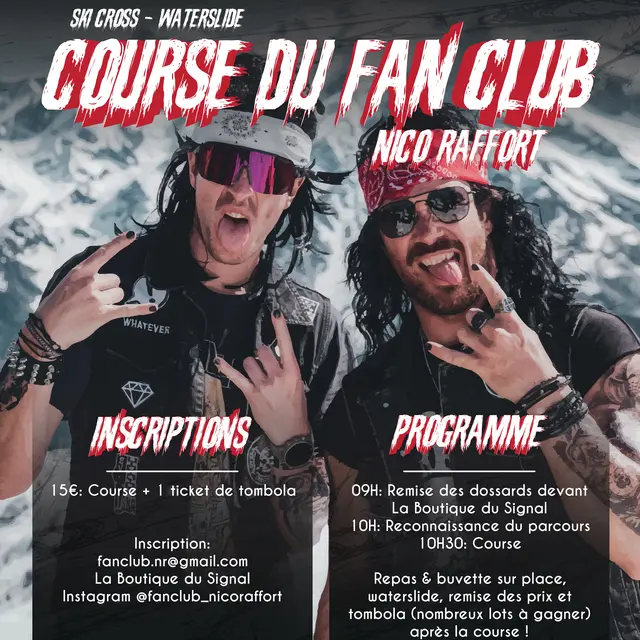 Course du fan club de Nicolas Raffort, 5ème édition_Les Contamines-Montjoie