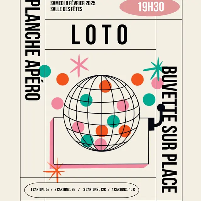 Loto du Comité des fêtes_Saint-Étienne-de-Tinée