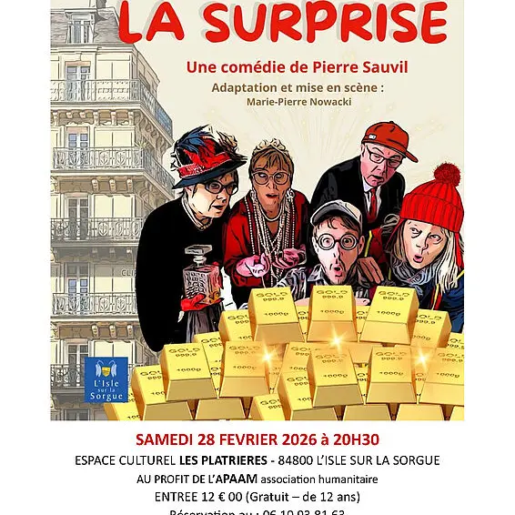 Spectacle La Surprise_L'Isle-sur-la-Sorgue