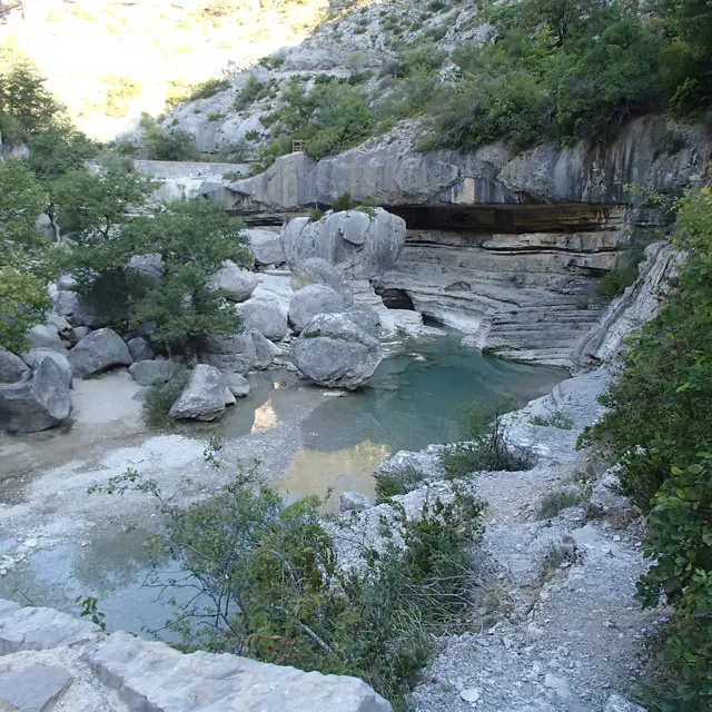 Les gorges de la Méouge