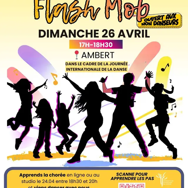Flash Mob de la joie - affiche