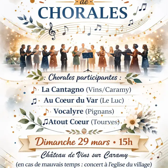 Concert de Chorales_Vins-sur-Caramy