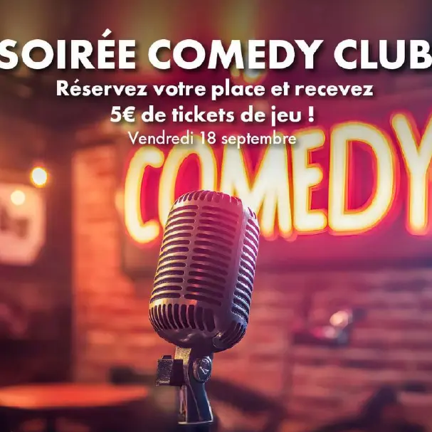 Soirée Comedy Club au Casino d'Allevard_Allevard