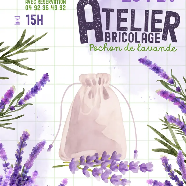 Atelier bricolage au Brusquet_Le Brusquet