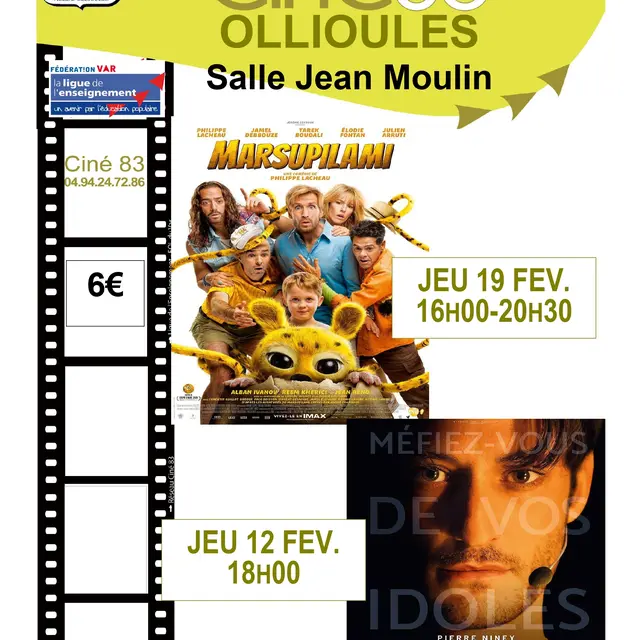 Ciné 83 : projection du film Marsupilami_Ollioules