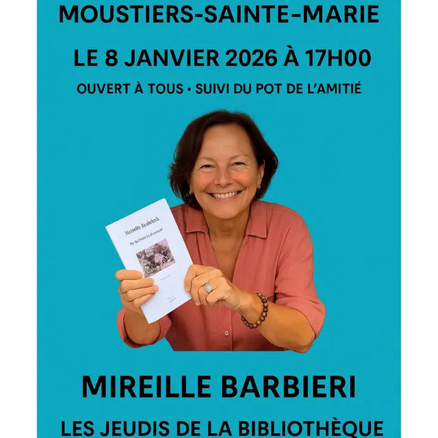 Les Jeudis de la Bibliothèque : Rencontres & débats !_Moustiers-Sainte-Marie