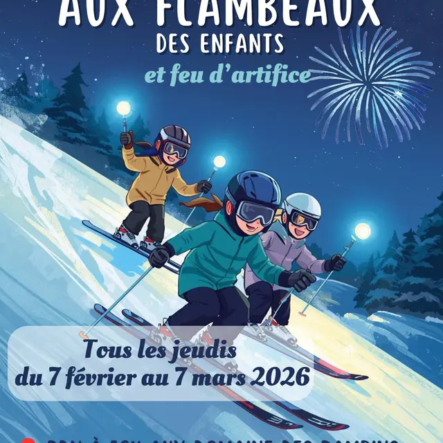 Descente aux Flambeaux des Enfants_Corrençon-en-Vercors