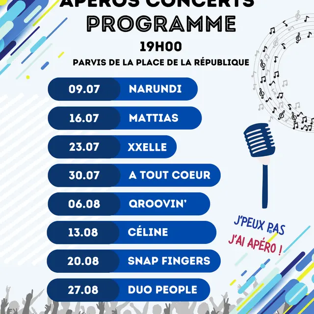 Les mercredis apéros concerts_Flayosc