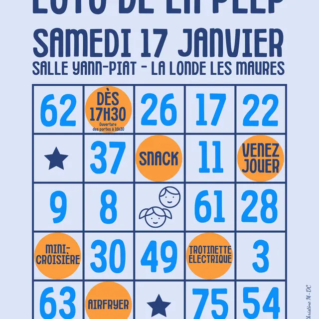 Loto de l'association PEEP_La Londe-les-Maures