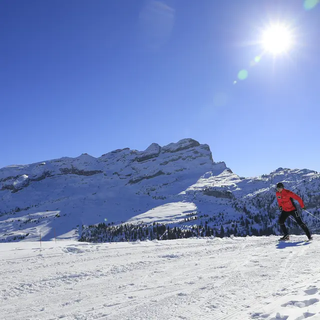 Ski de fond au Col de Pierre Carré