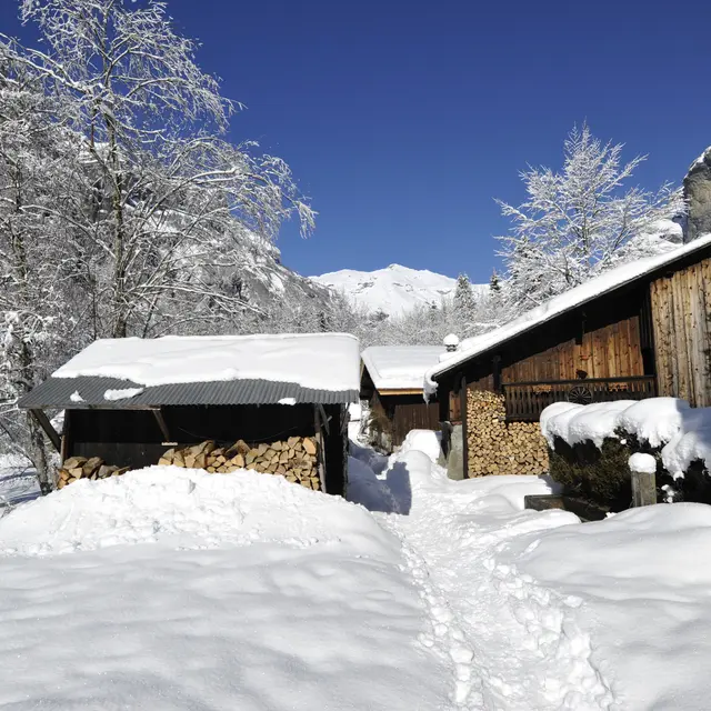 Itinéraire raquettes : Boucle des 3 villages_Sixt-Fer-à-Cheval