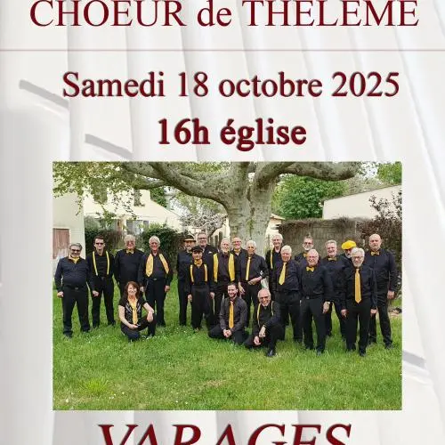 Concert :  Le choeur de Thélème_Varages