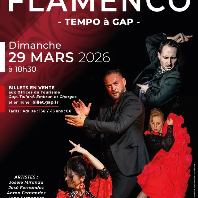 Spectacle de danse et musique Flamenco_Gap