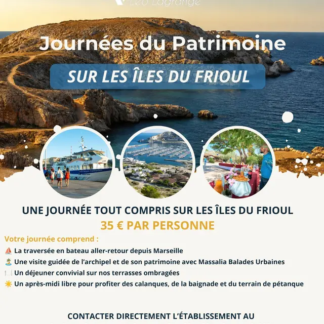 Journées du patrimoine au Frioul avec Léo Lagrange_Marseille