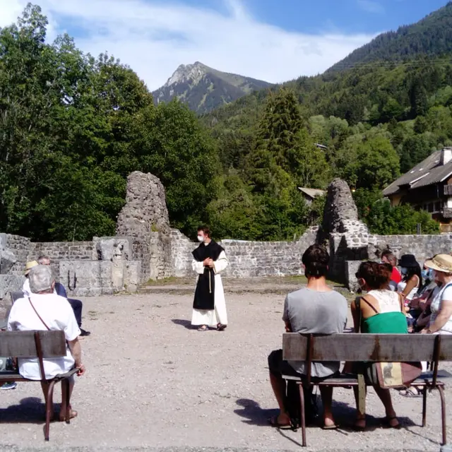Visite guidée du domaine de l'Abbaye d'Aulps