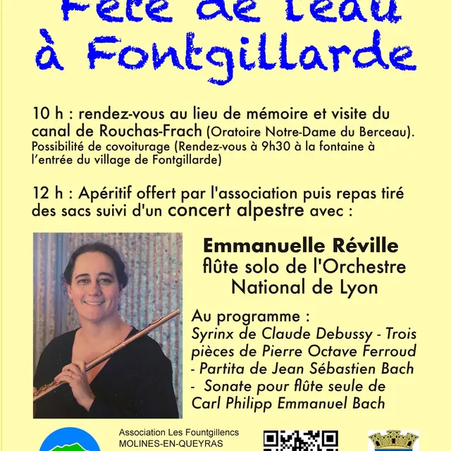 Fête de l'eau à Fontgillarde, Molines-en-Queyras