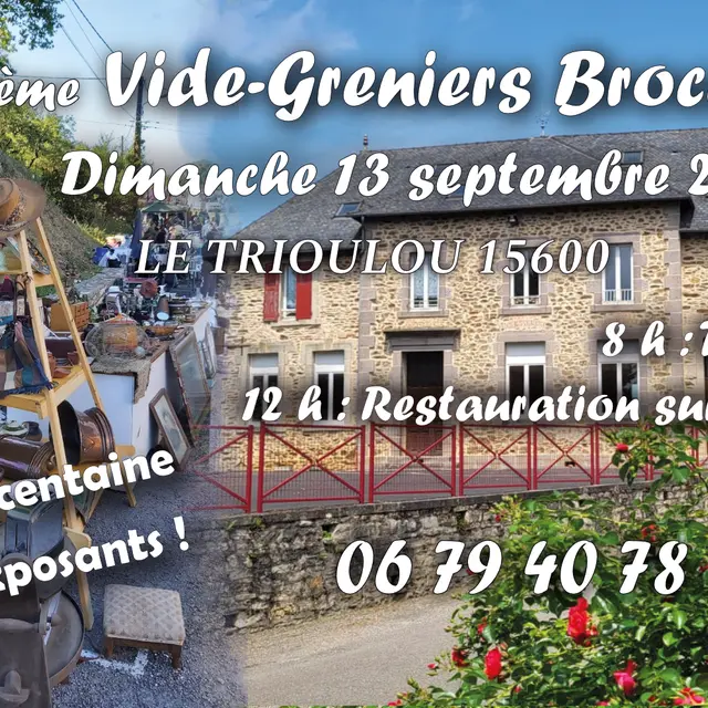 19ème Vide-Greniers et Brocante du Trioulou_Le Trioulou