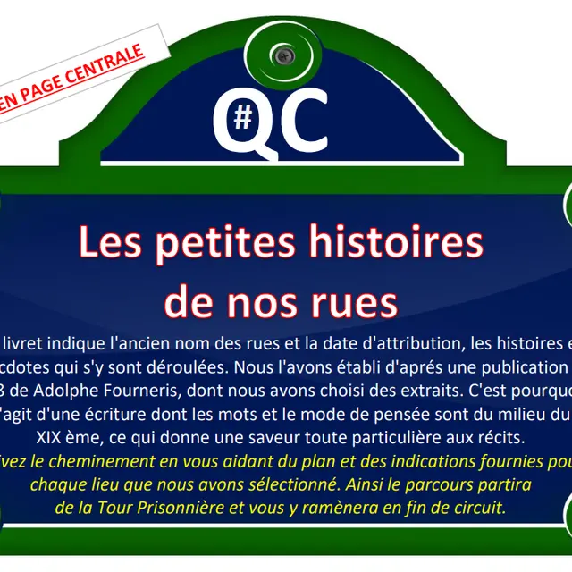 JEP 2025 - Les petites histoires de nos rues - Parcours découverte dans les rues cussétoises_Cusset
