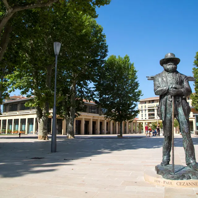 Statue de Cezanne_Aix-en-Provence
