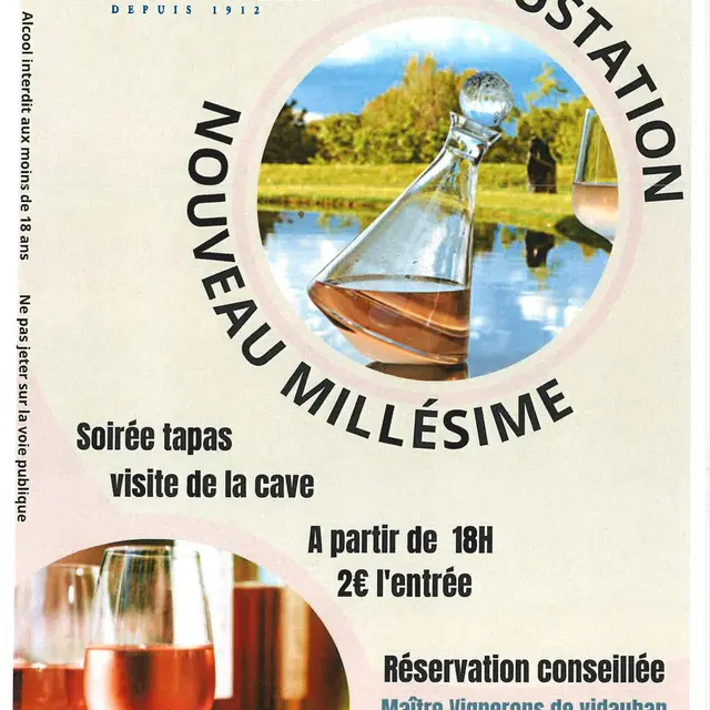 Soirée Millésime