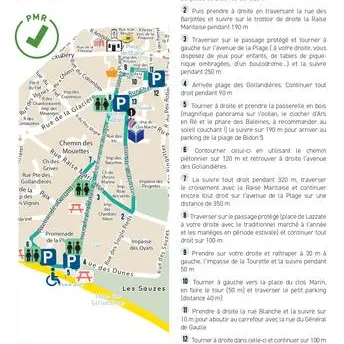 Balade au Bois-Plage-en-Ré : Accès PMR